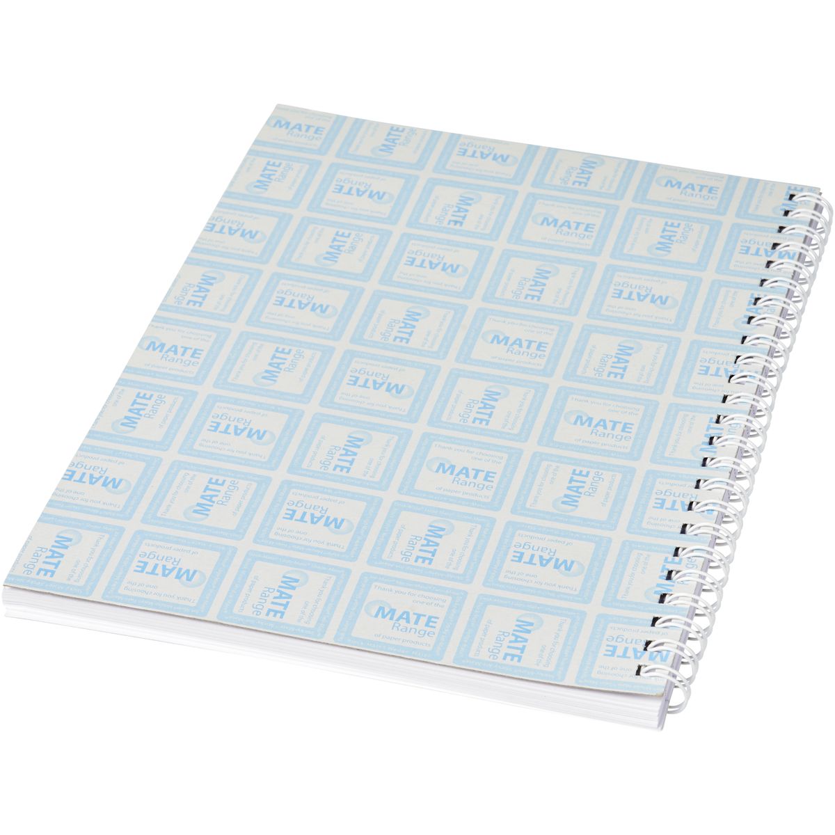 A4-spiraalnotitieboeken met glanzende voorkant, 80 g/m²