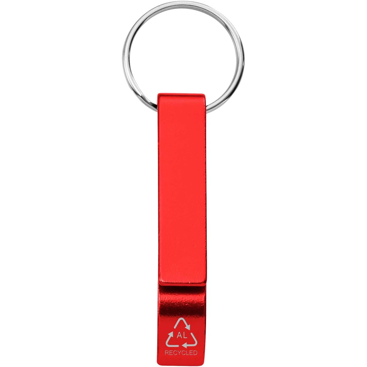 Aluminium sleutelhangers met fles- en blikopener