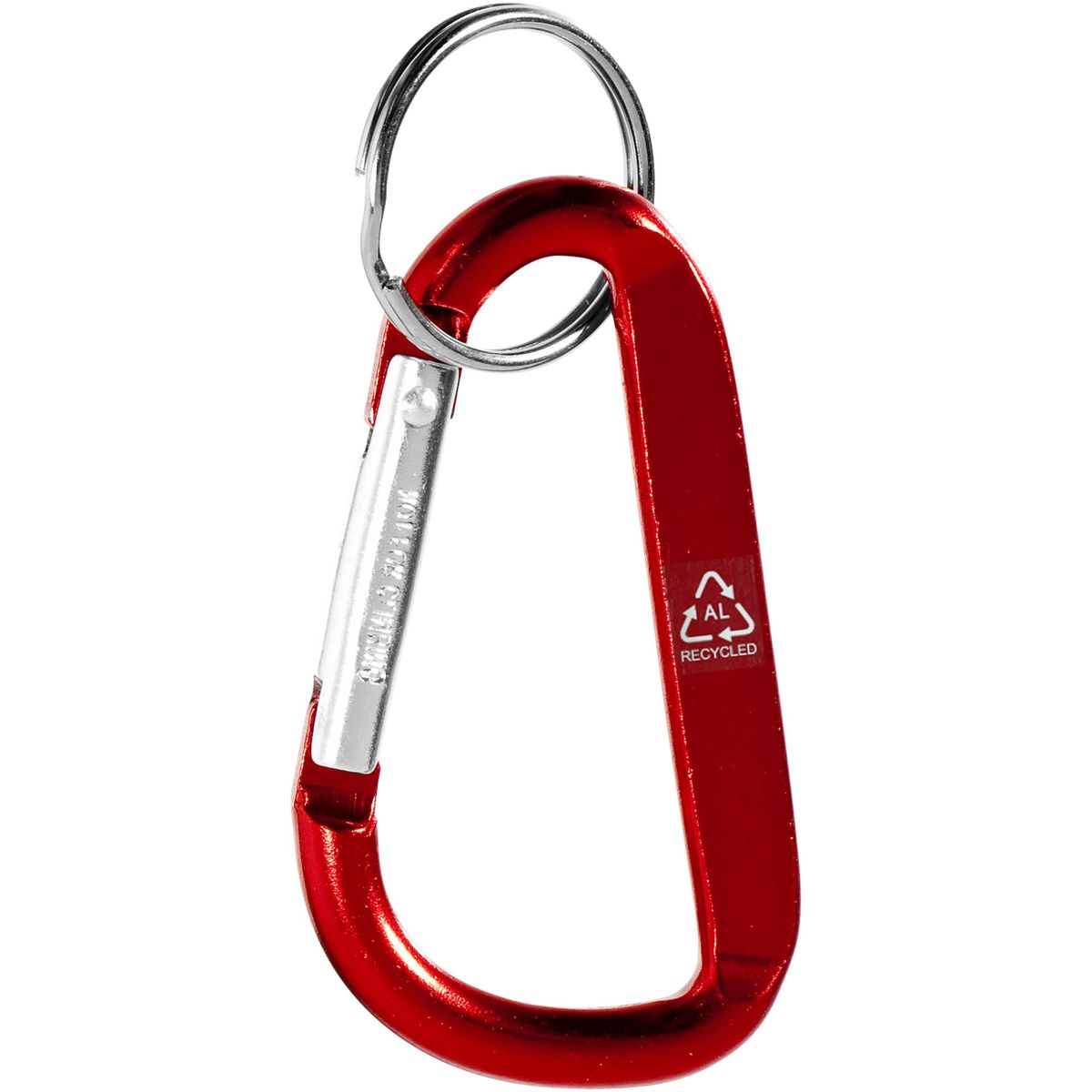 Aluminium sleutelhangers met karabijnhaak