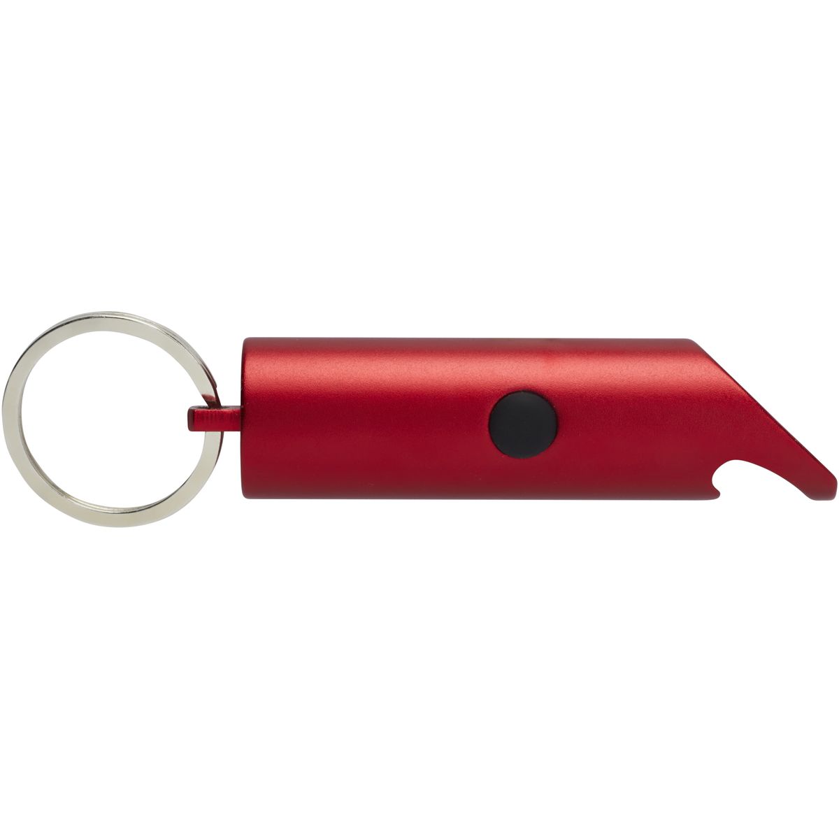Aluminium sleutelhangers met ledlampje en flesopener