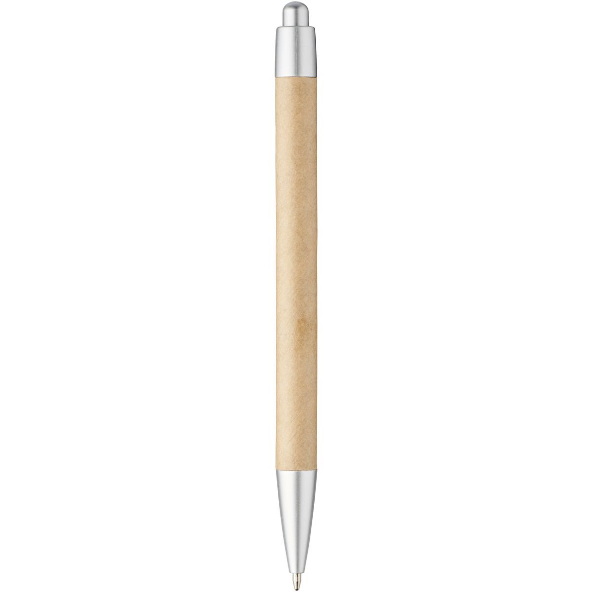 Balpennen van gerecycled papier, zwarte inkt