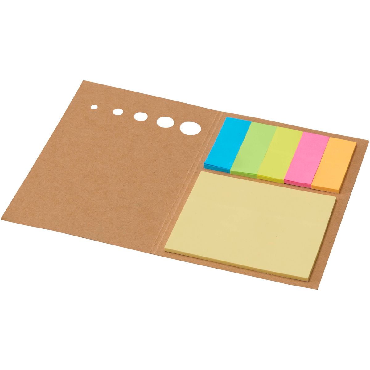 Boekenleggers met 125 kleine en 25 grote sticky notes