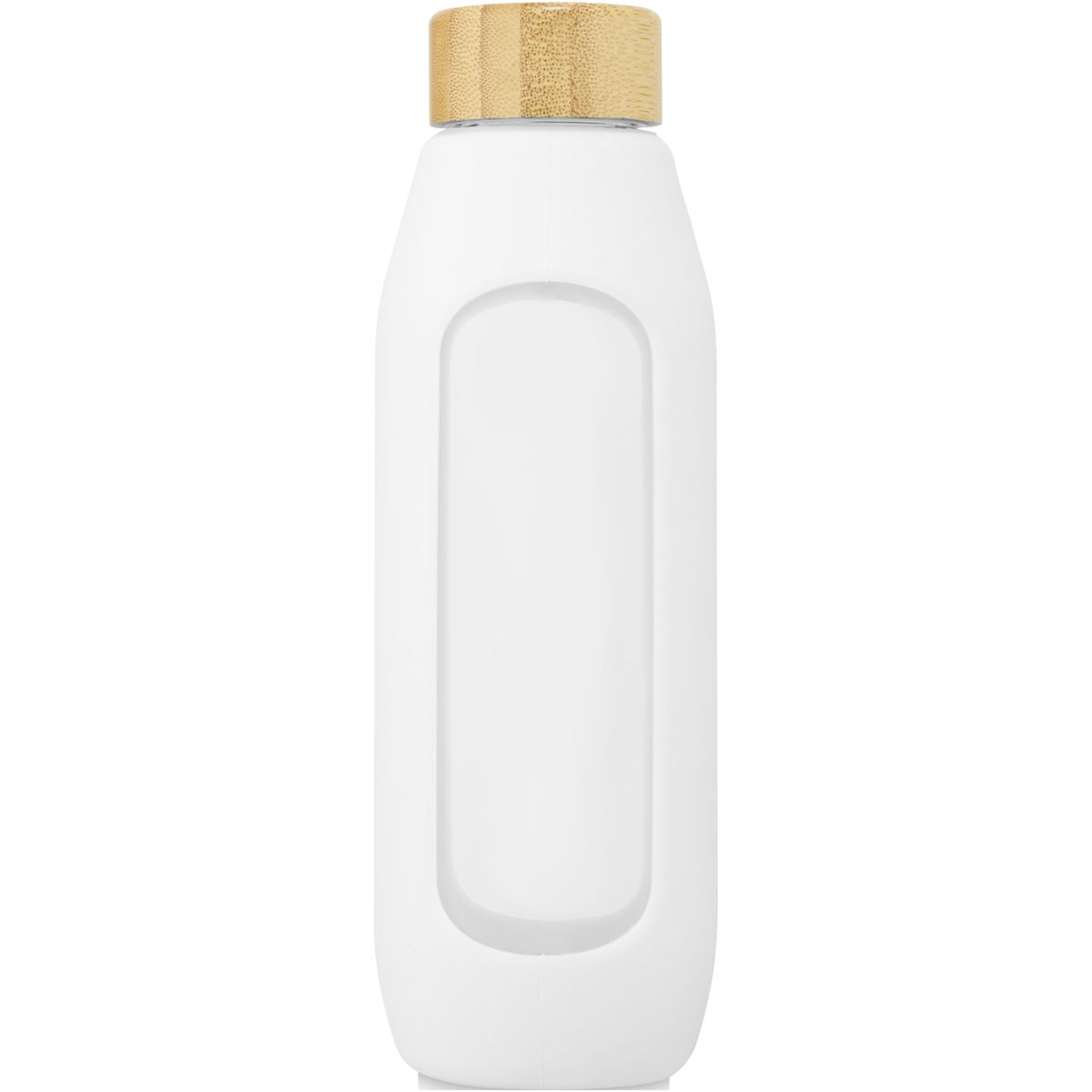 Borosilicaatglazen waterflessen 600 ml met siliconen grip