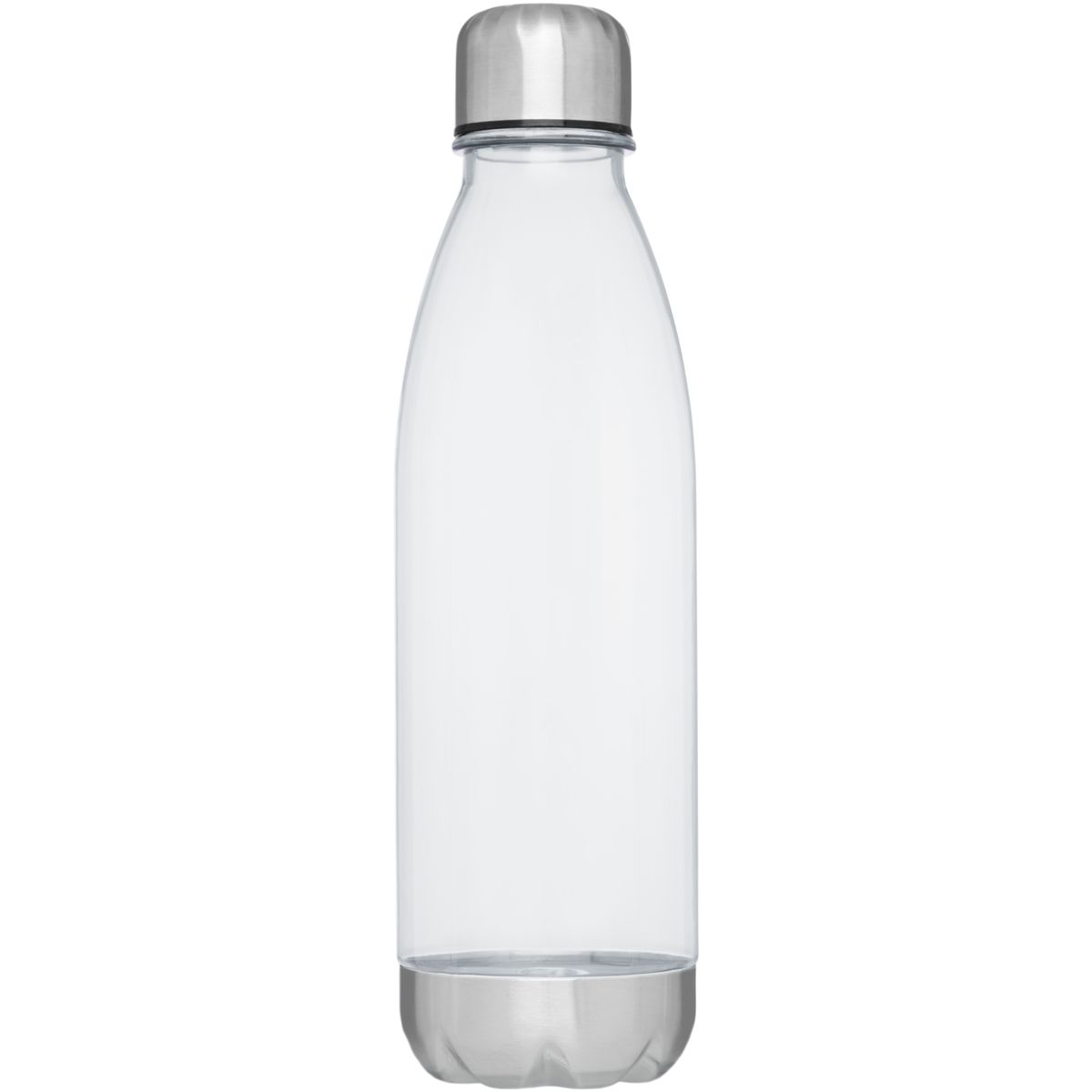 Breukvaste kunststof drinkflessen 685 ml met RVS-dop en -bodem