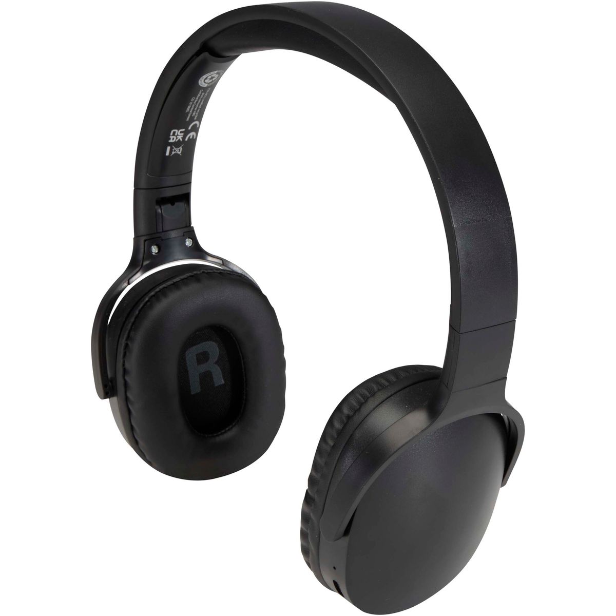 Draadloze over-ear koptelefoons van gerecycled kunststof