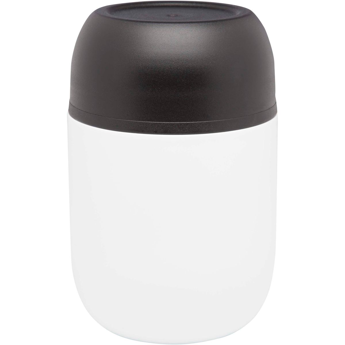 Dubbelwandige lunchpotten 480 ml met lepel, van gerecycled RVS