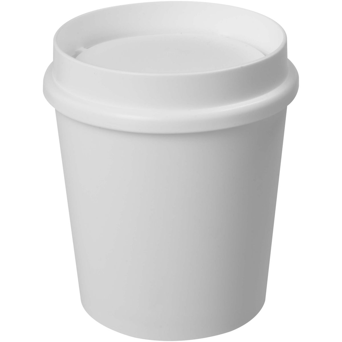 Enkelwandige koffiebekers to go 200 ml met 360°-deksel