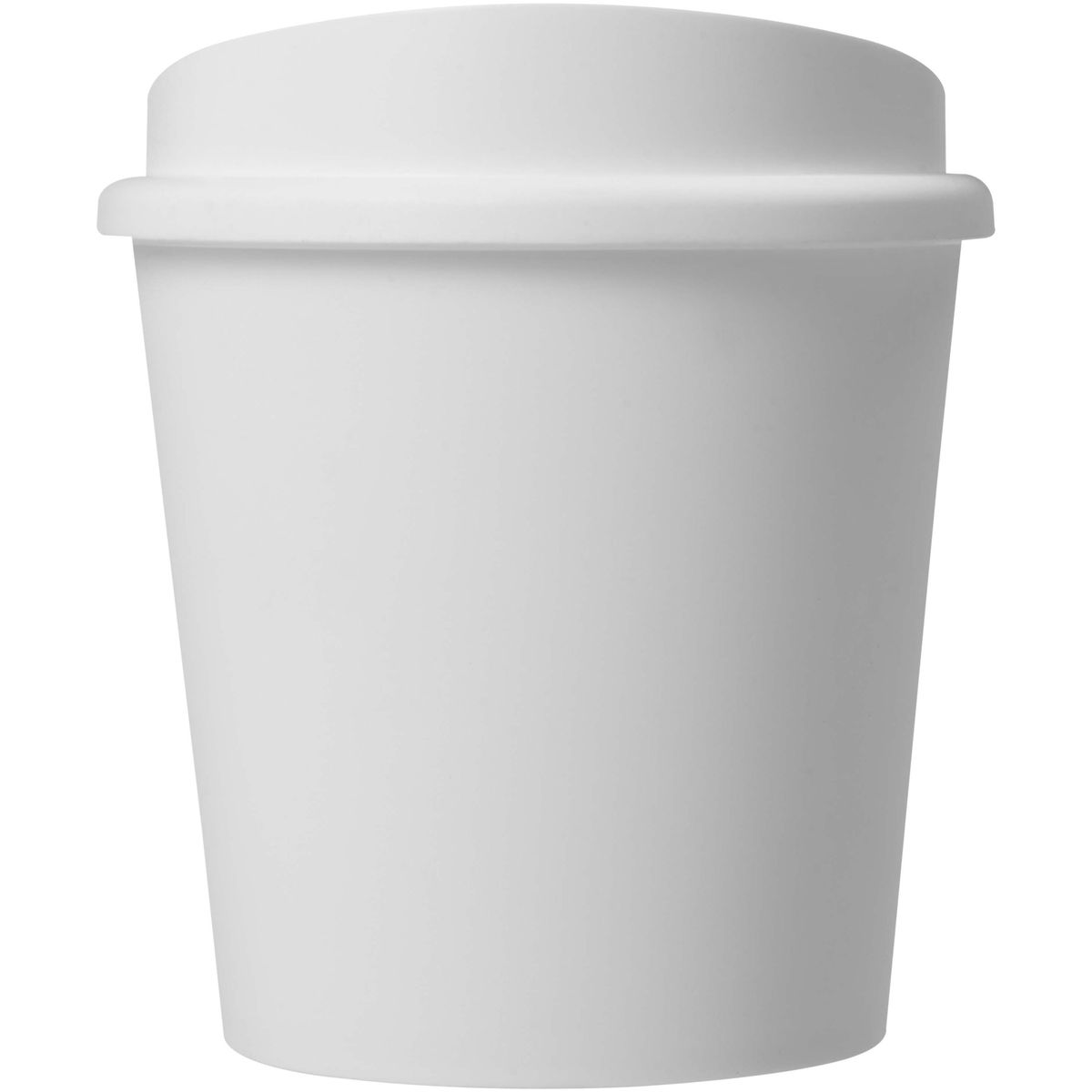 Enkelwandige koffiebekers to go 200 ml met klikdeksel