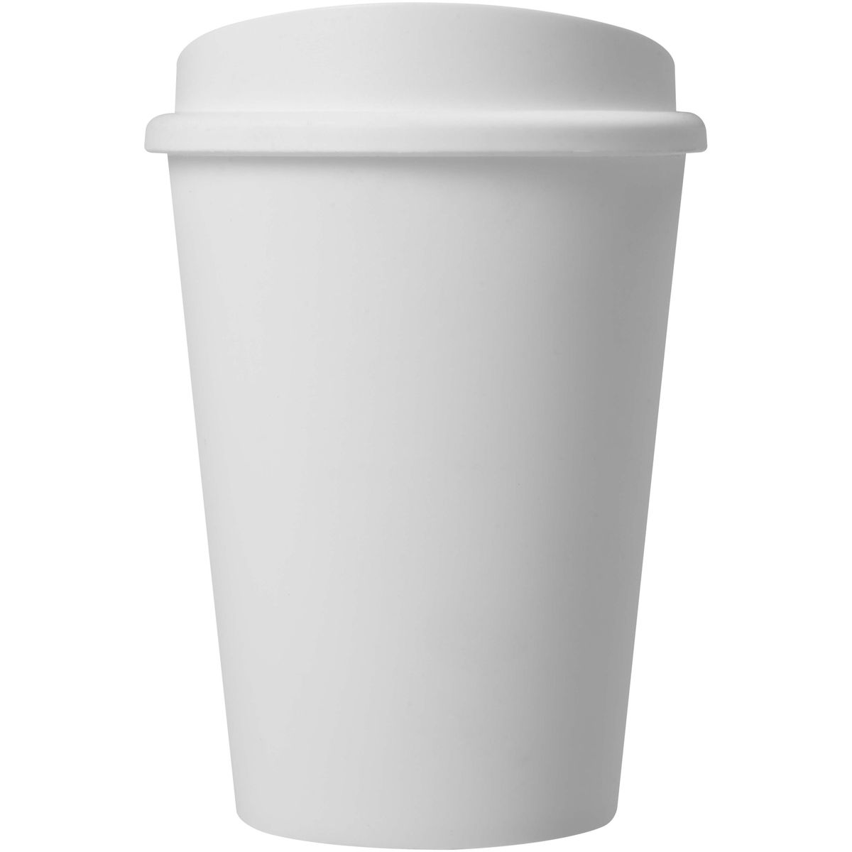 Enkelwandige koffiebekers to go 300 ml met klikdeksel