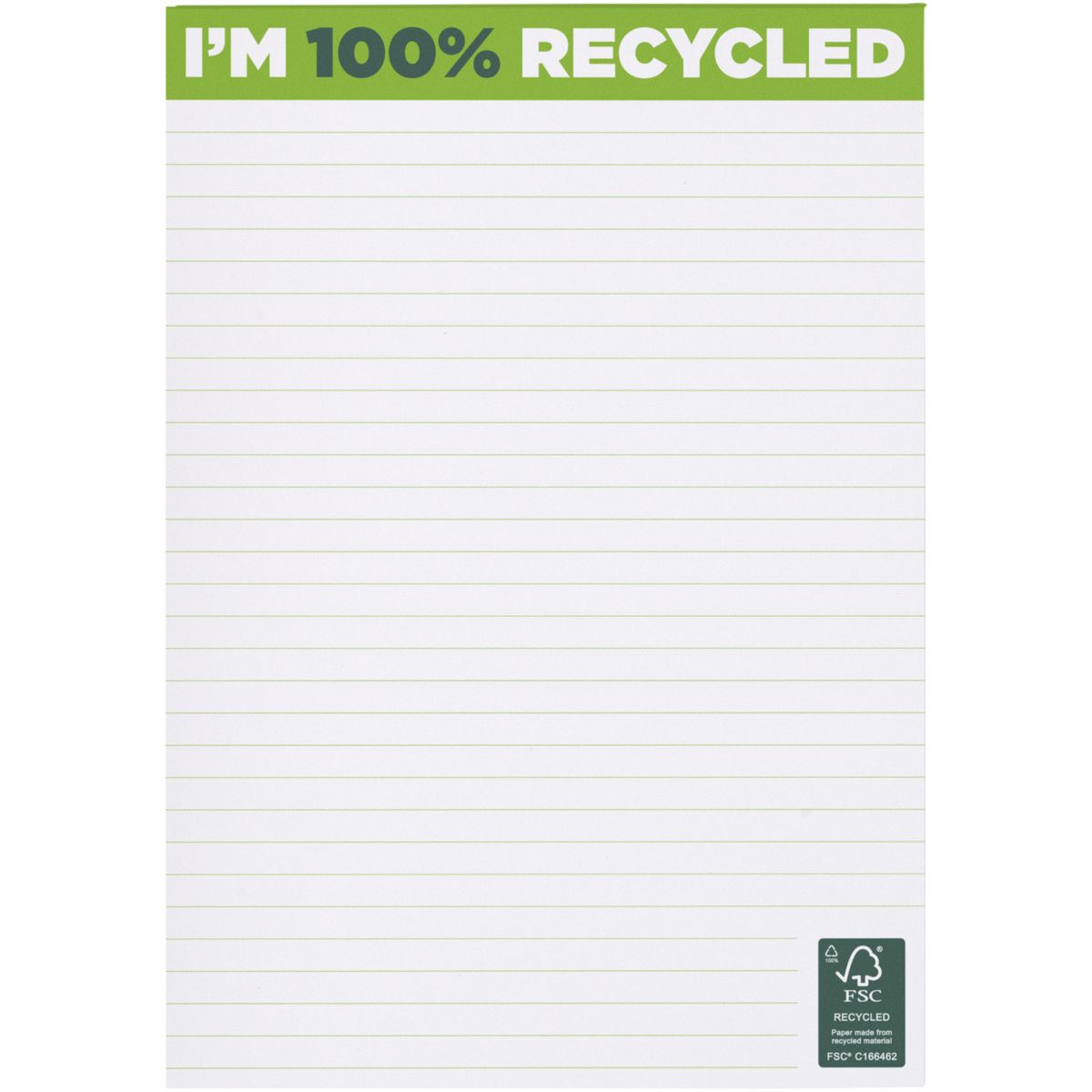 Gerecyclede A5-kladblokken, 80 g/m²