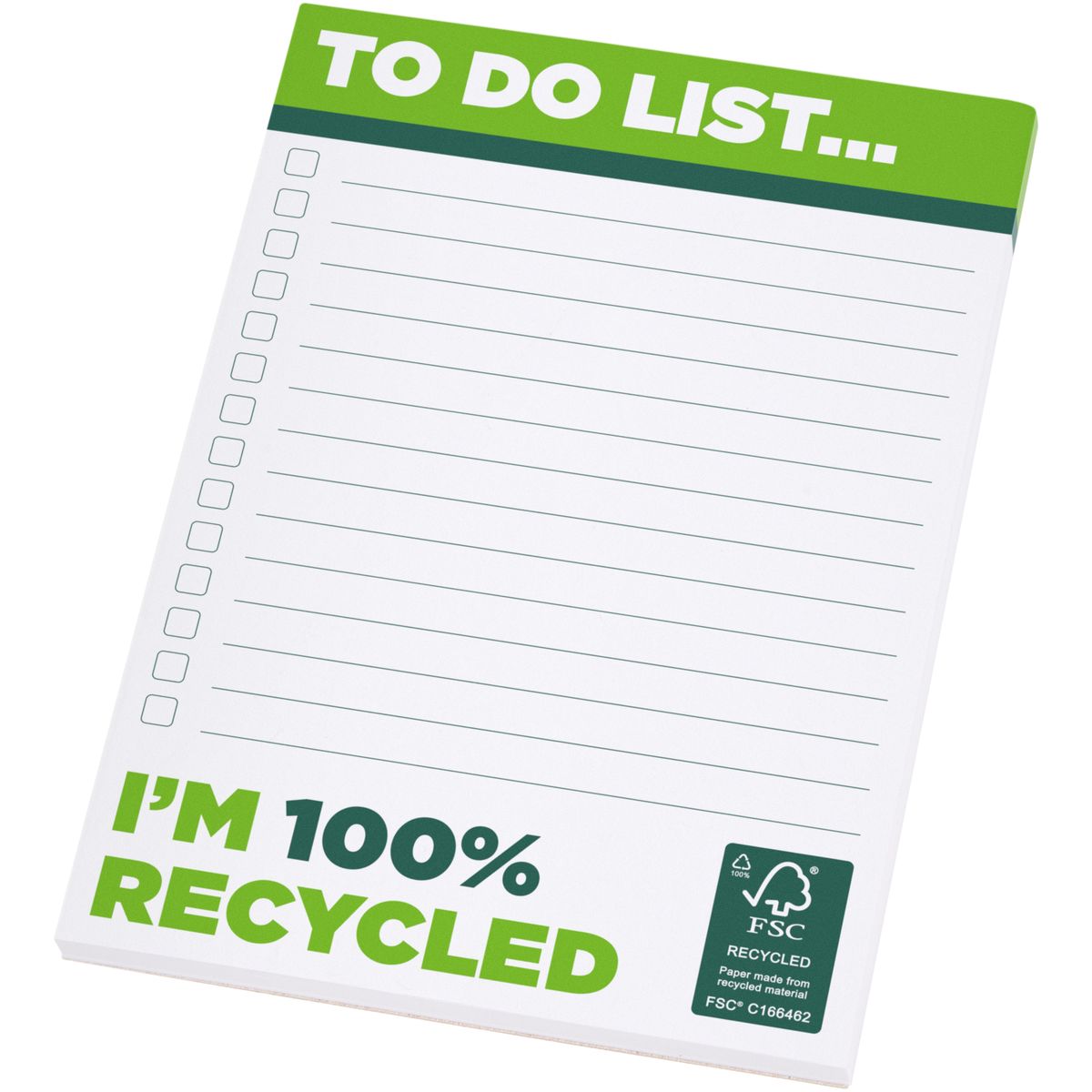 Gerecyclede A6-kladblokken, 80 g/m²