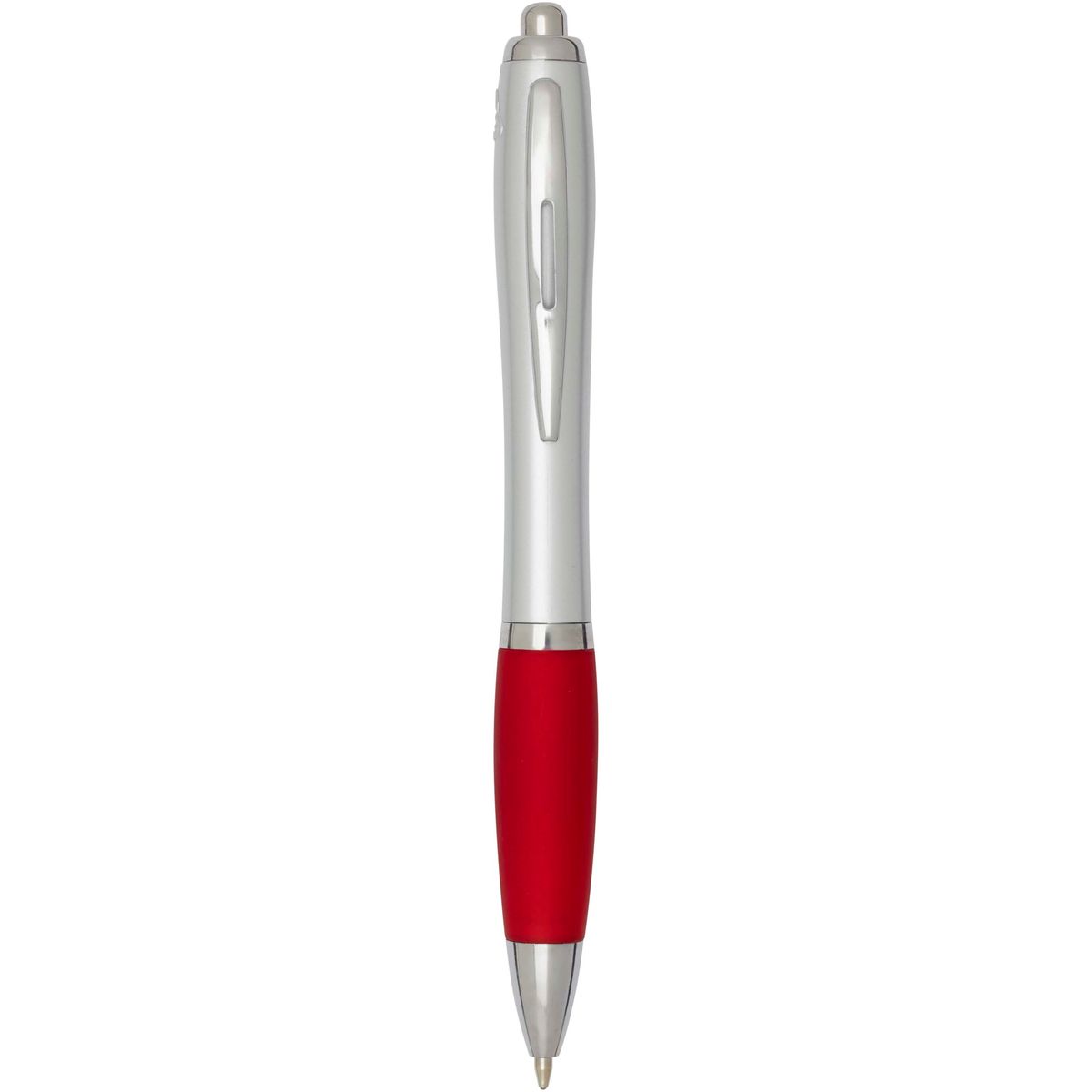 Gerecyclede balpennen met zilveren behuizing, zwarte inkt