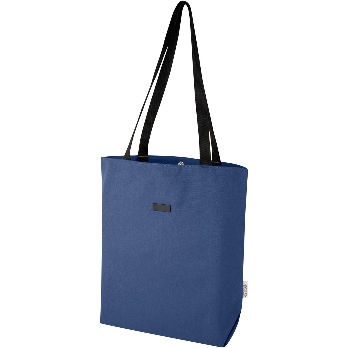 Gerecyclede canvas draagtassen met laptopvak 15 inch, 14 liter