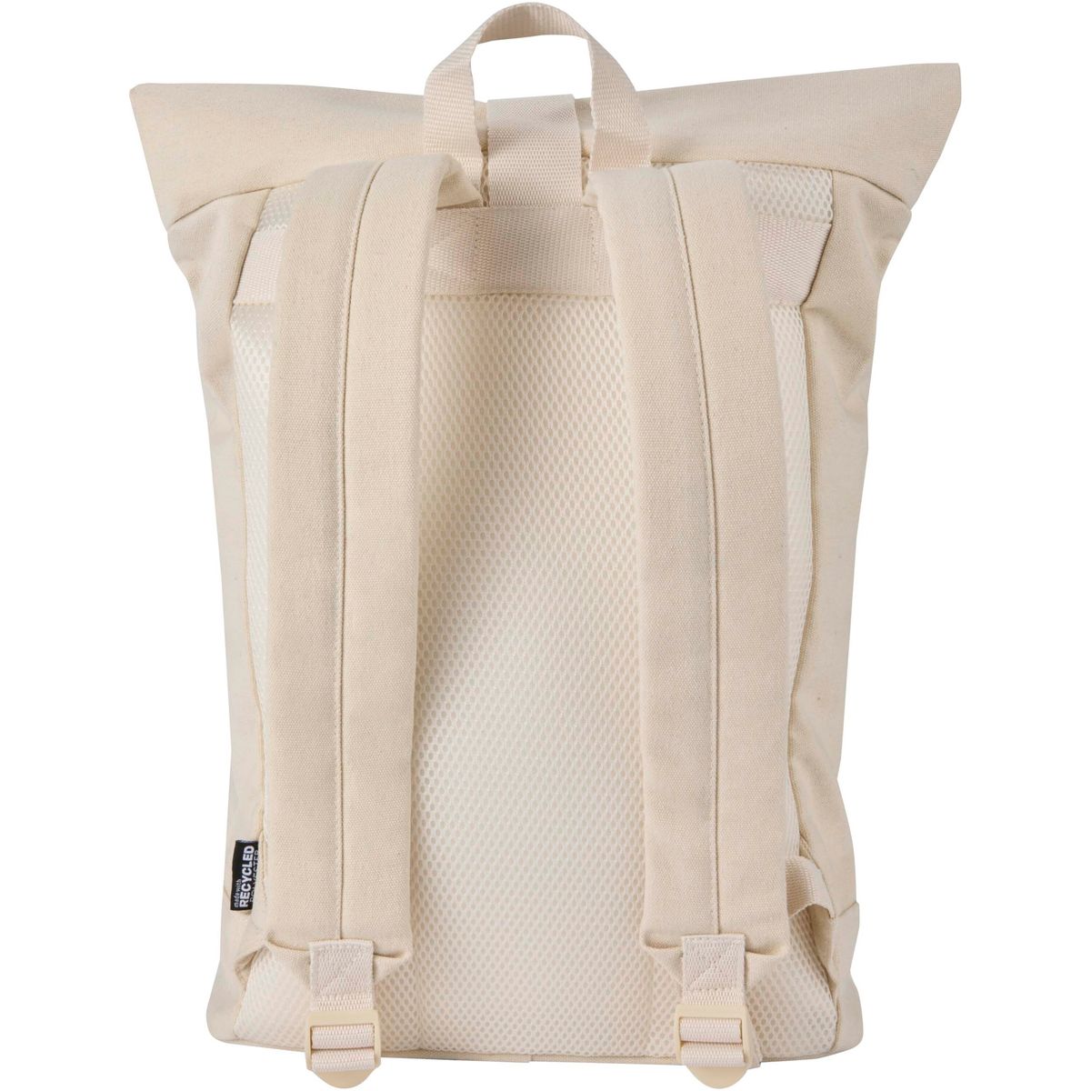 Gerecyclede canvas rolltoprugzakken 14 inch, 16 liter