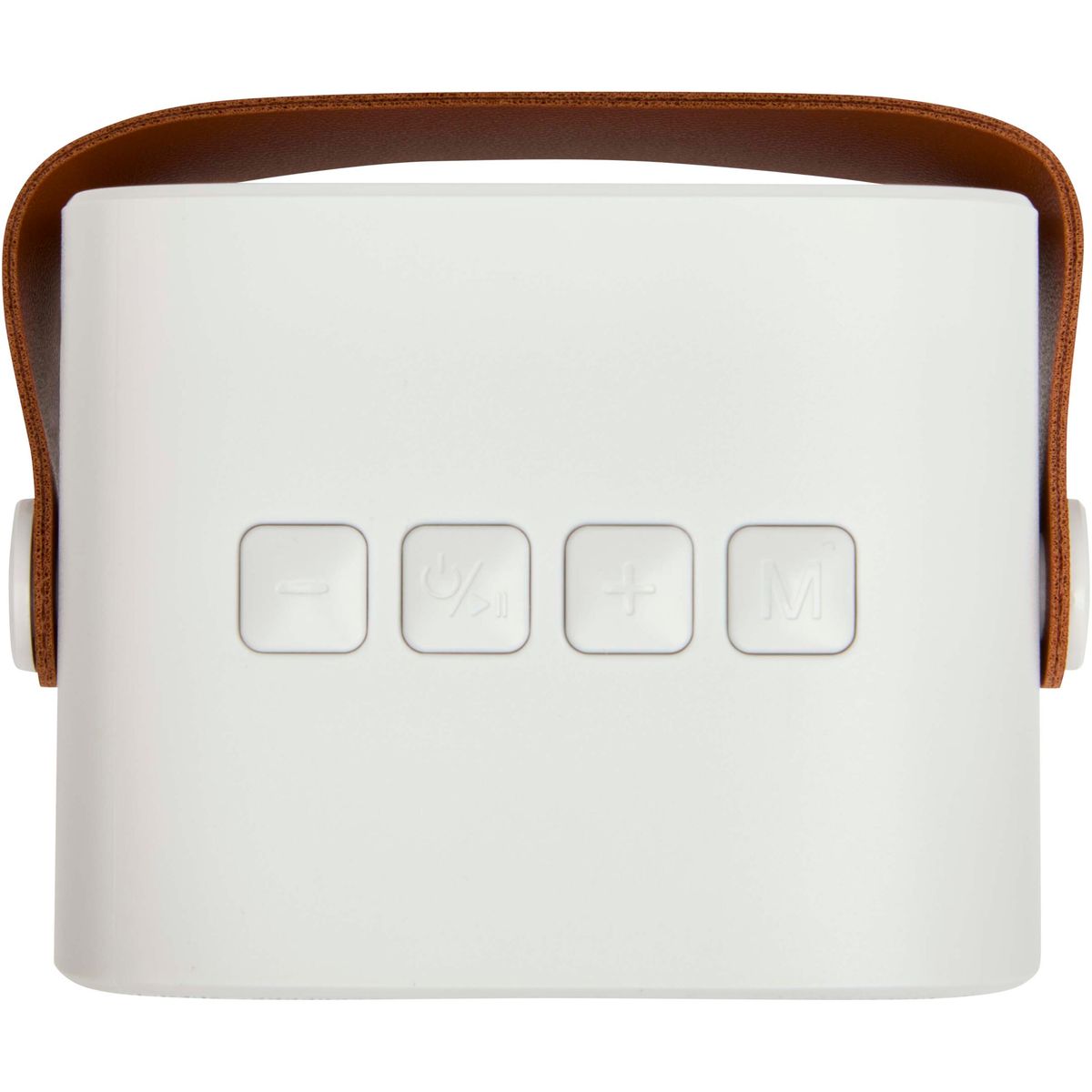 Gerecyclede draadloze speakers 3 W met kunstleren band