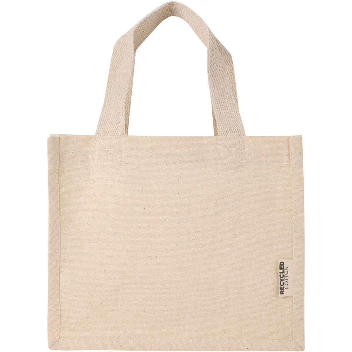 Gerecyclede katoenen minidraagtassen 220 g/m², 9 liter