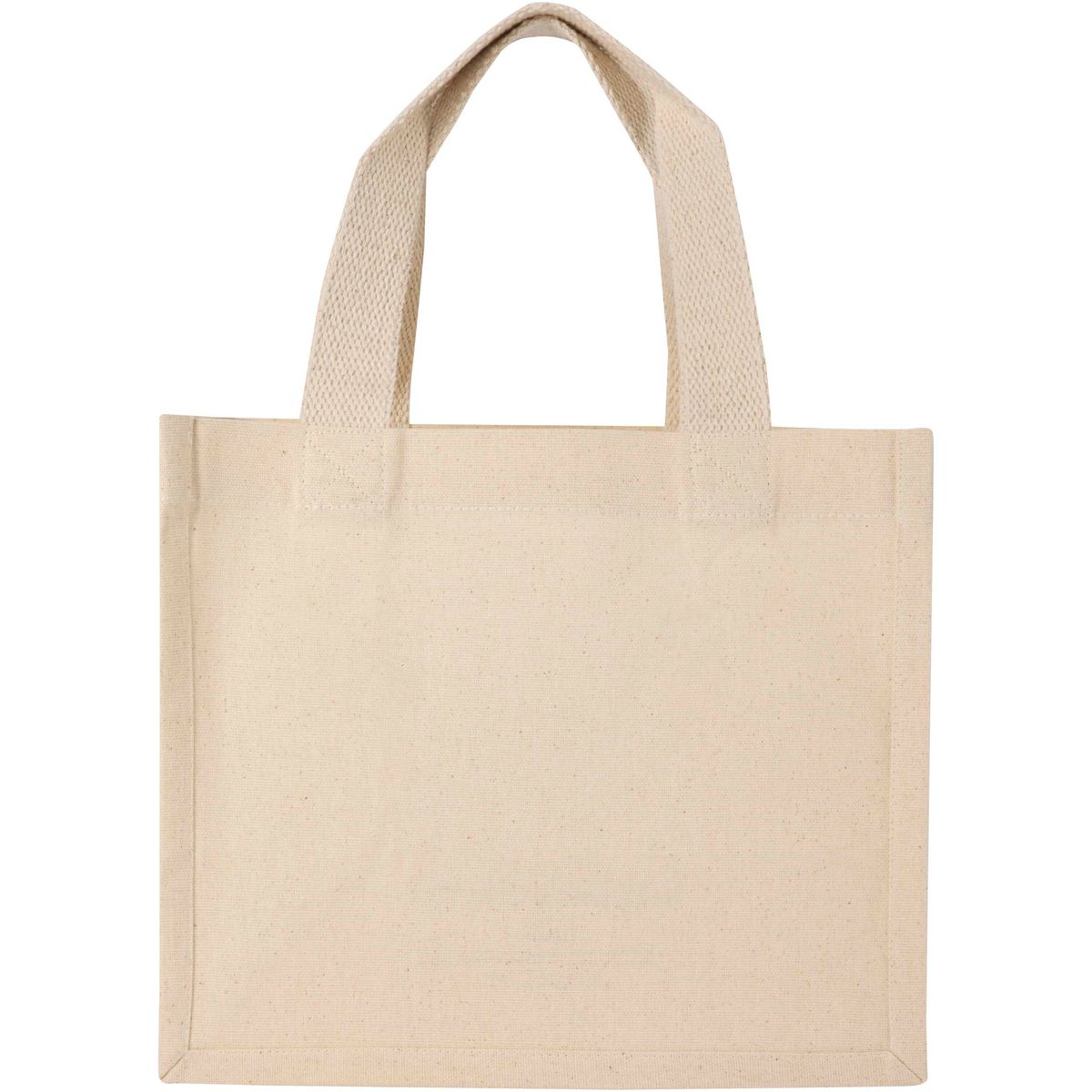 Gerecyclede katoenen minidraagtassen 220 g/m², 9 liter