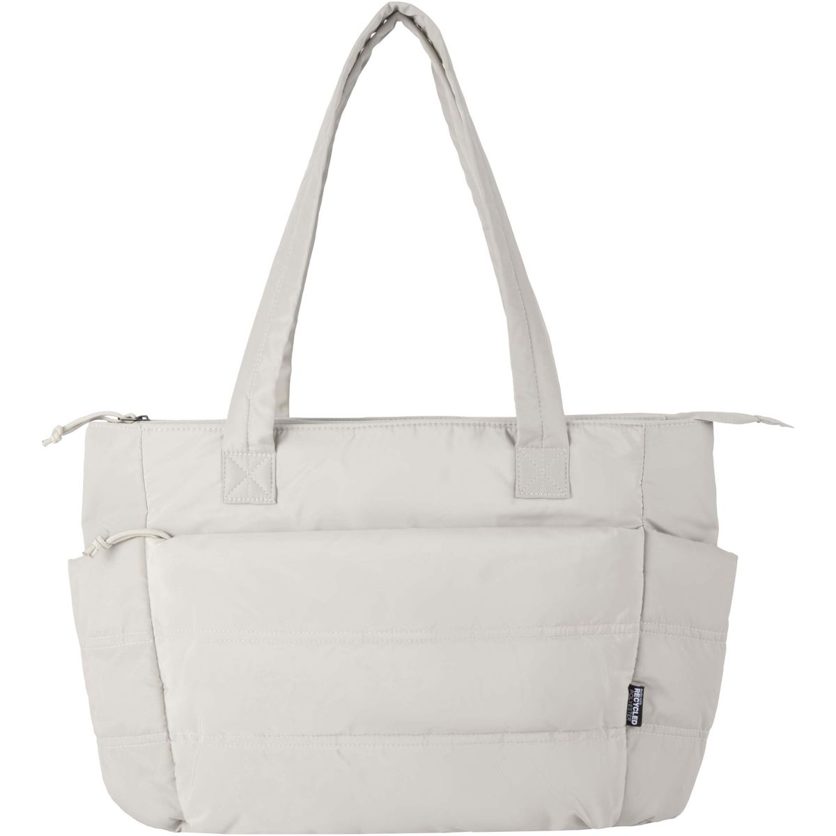 Gerecyclede laptopdraagtassen in pufferstijl, 15,6 inch, 18 liter