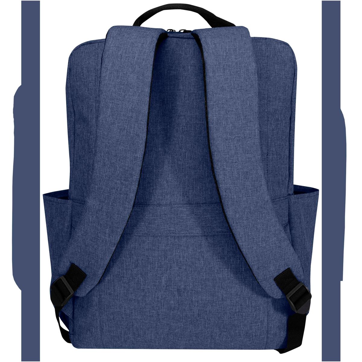 Gerecyclede laptoprugzakken 15 inch met tabletvak, 15 liter