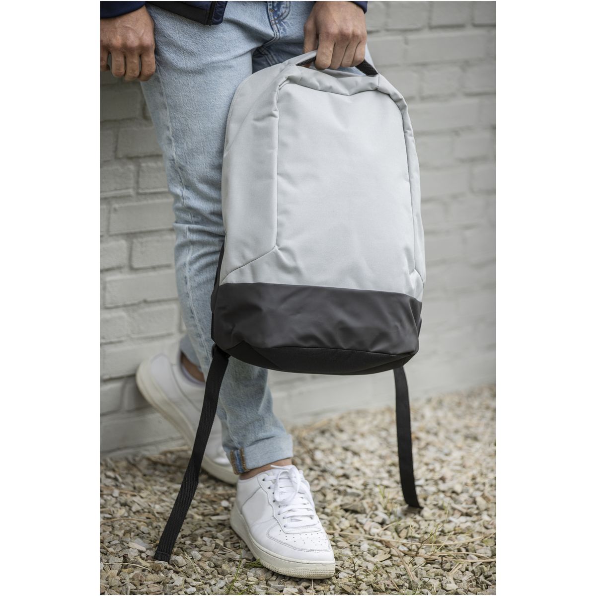 Gerecyclede laptoprugzakken 15 inch met USB-poort, 18 liter