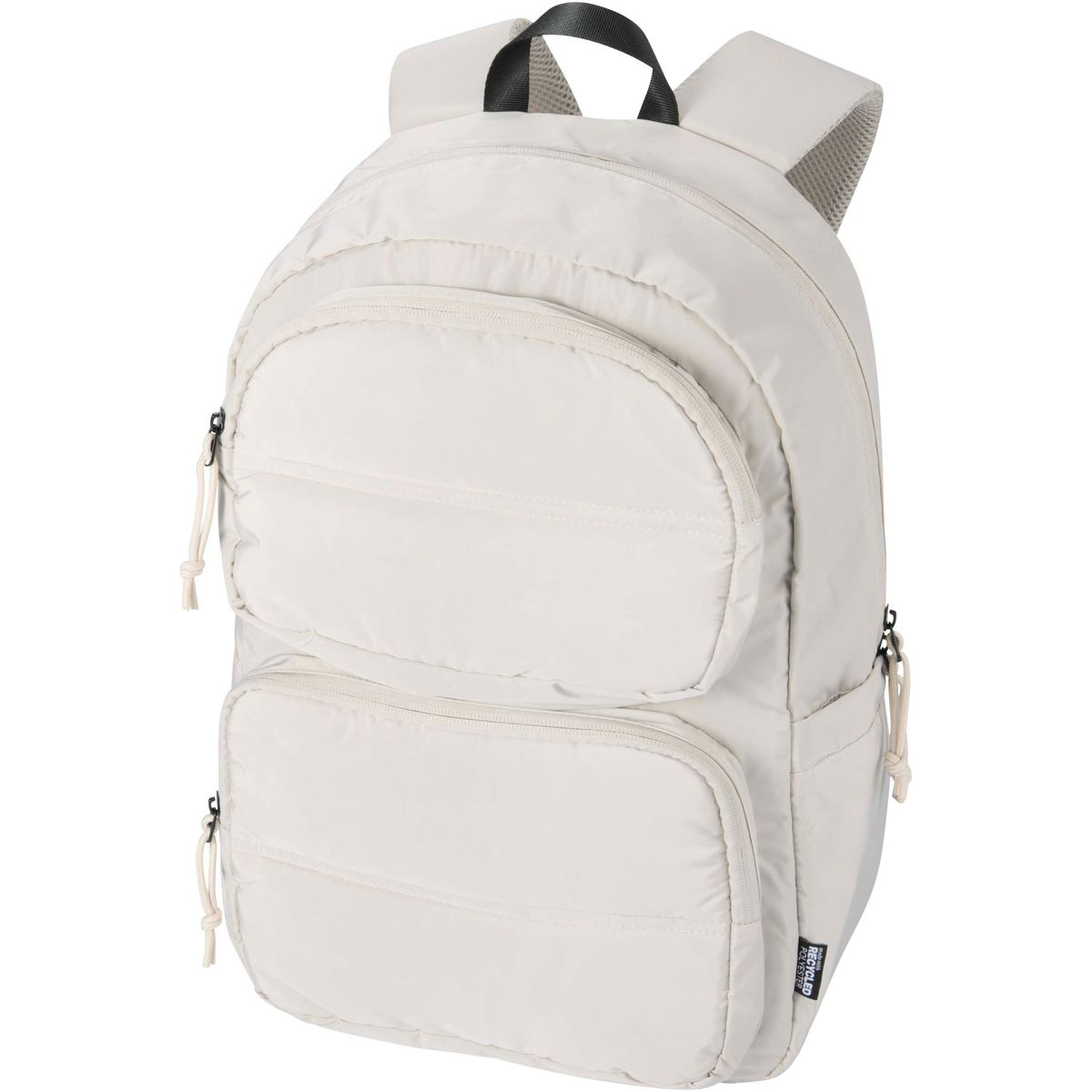 Gerecyclede laptoprugzakken in pufferstijl, 15,6 inch, 18 liter