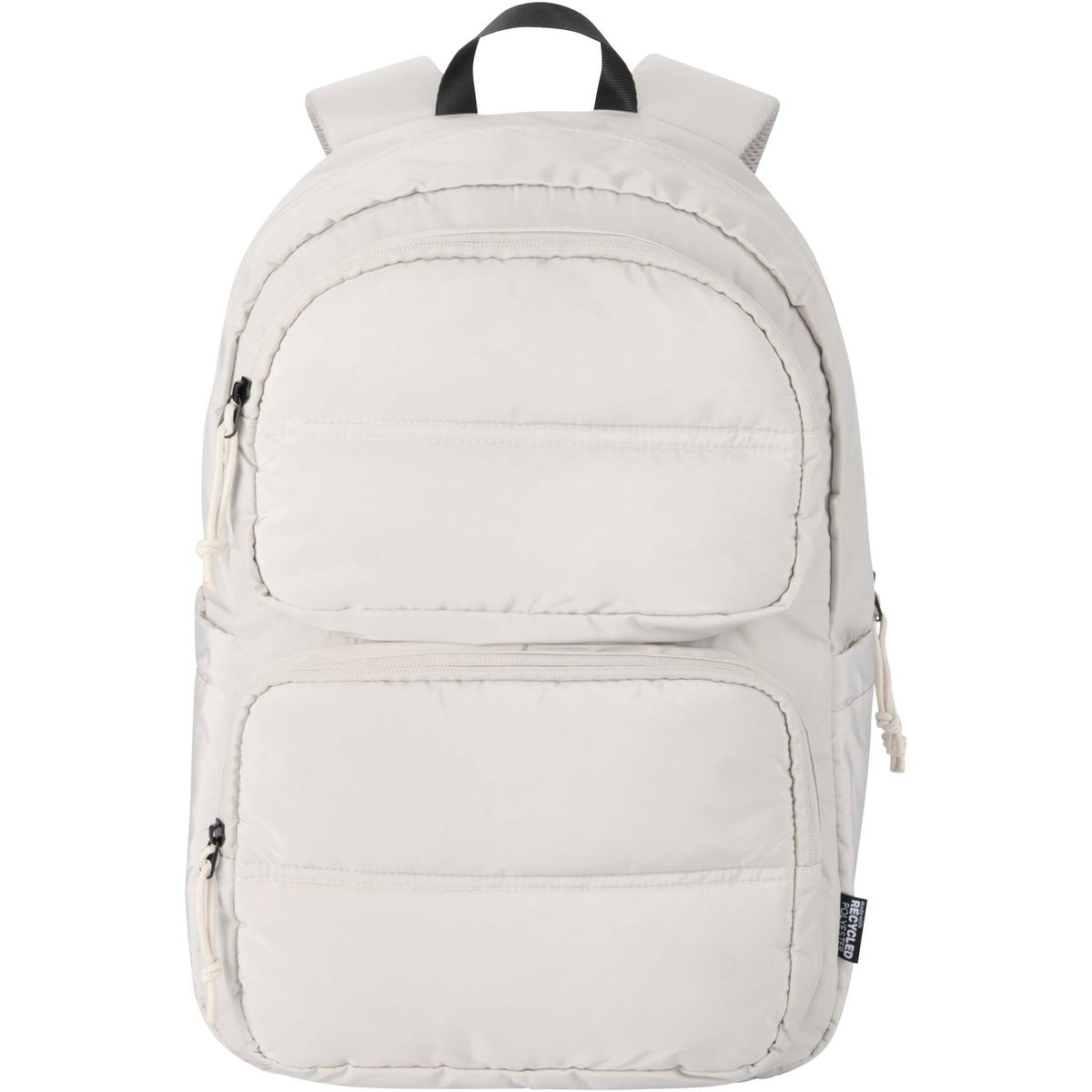 Gerecyclede laptoprugzakken in pufferstijl, 15,6 inch, 18 liter