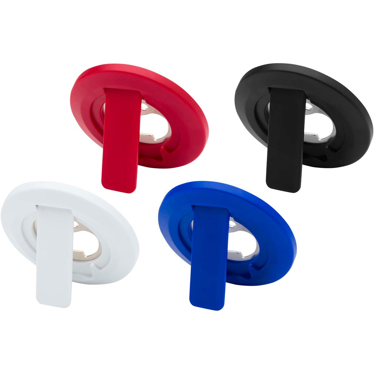Gerecyclede magnetische telefoonstandaards met flesopener