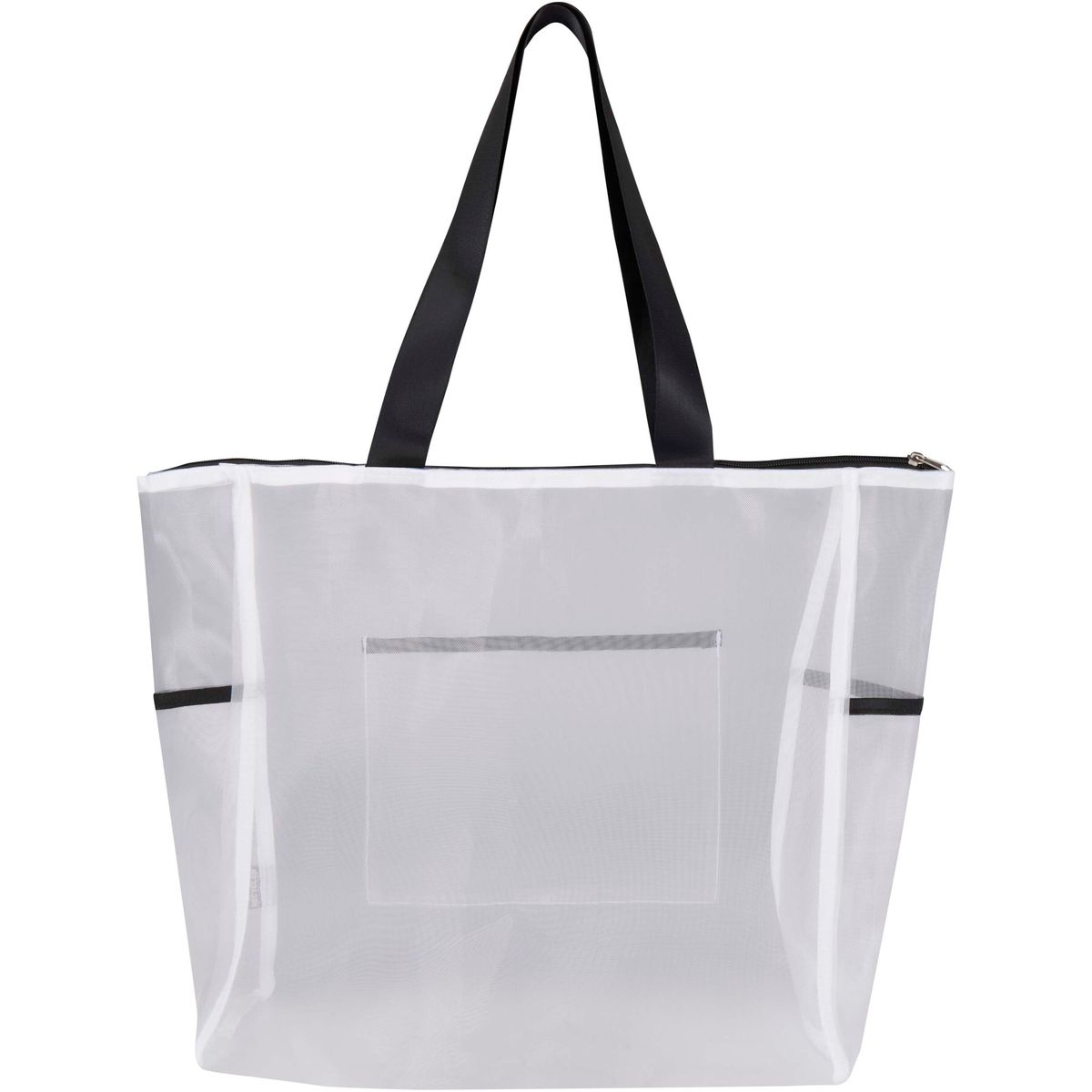 Gerecyclede mesh draagtassen met rits, 23 liter
