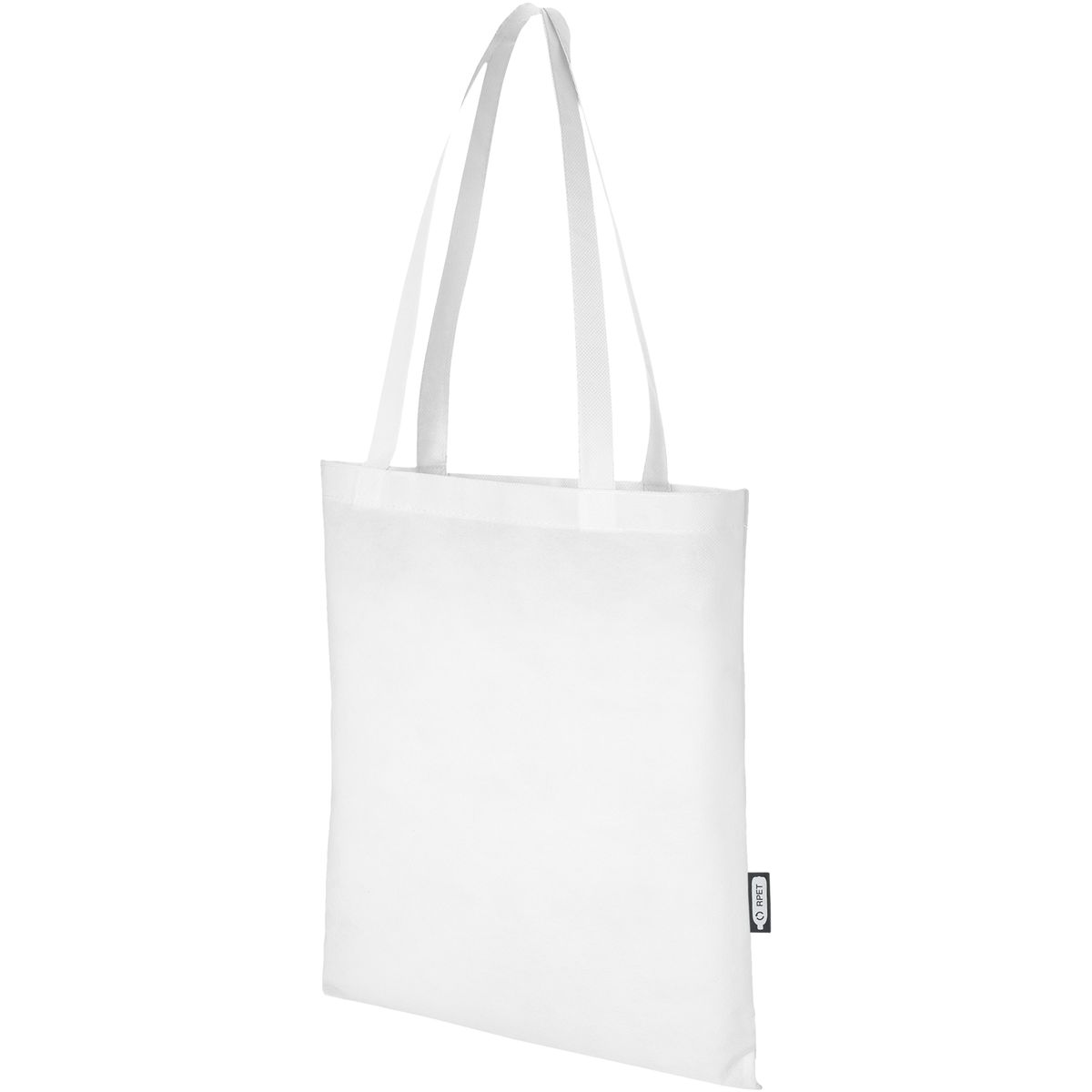 Gerecyclede non-woven conferentiedraagtassen 80 g/m², 6 liter