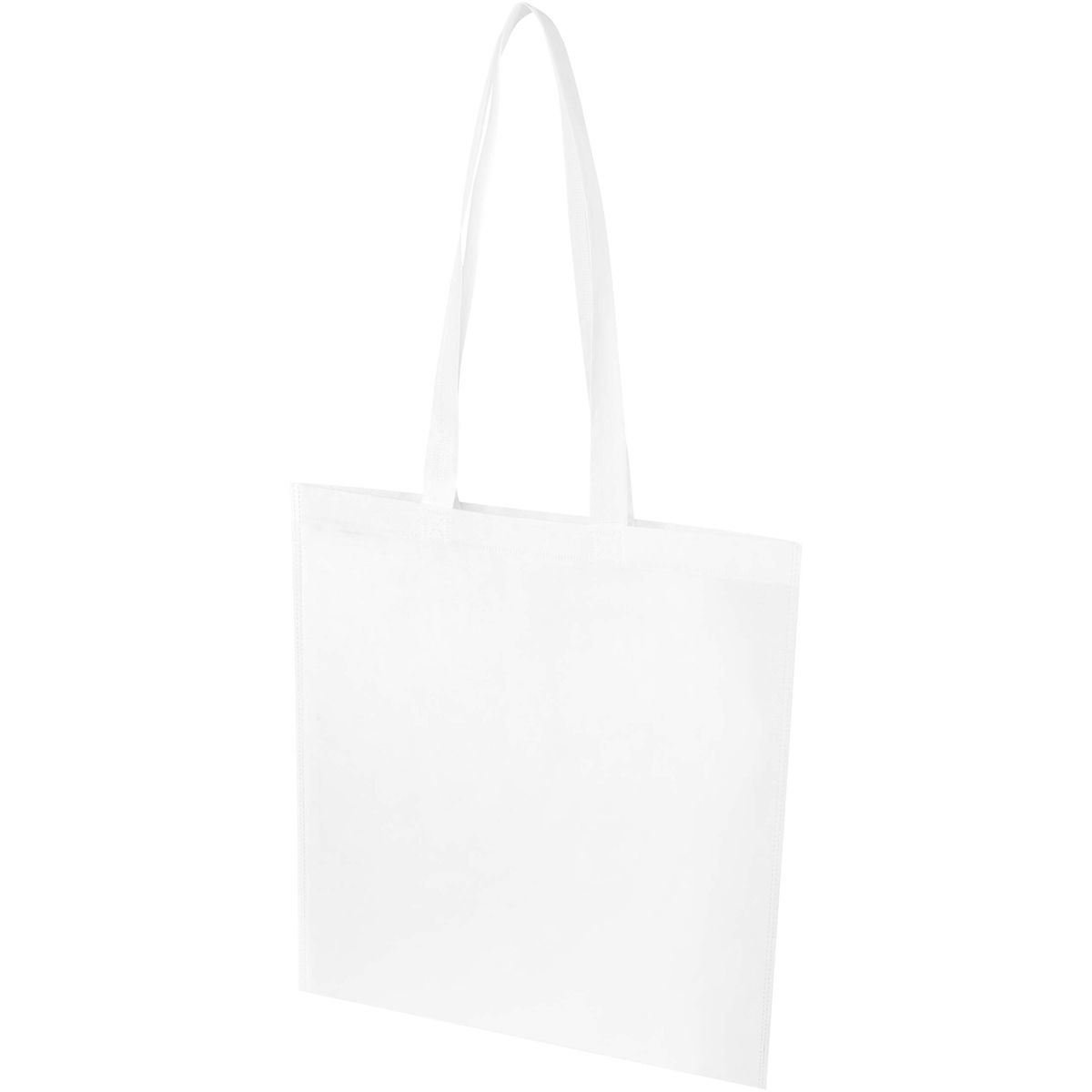 Gerecyclede non-woven conferentiedraagtassen zonder stiksels, 6 liter