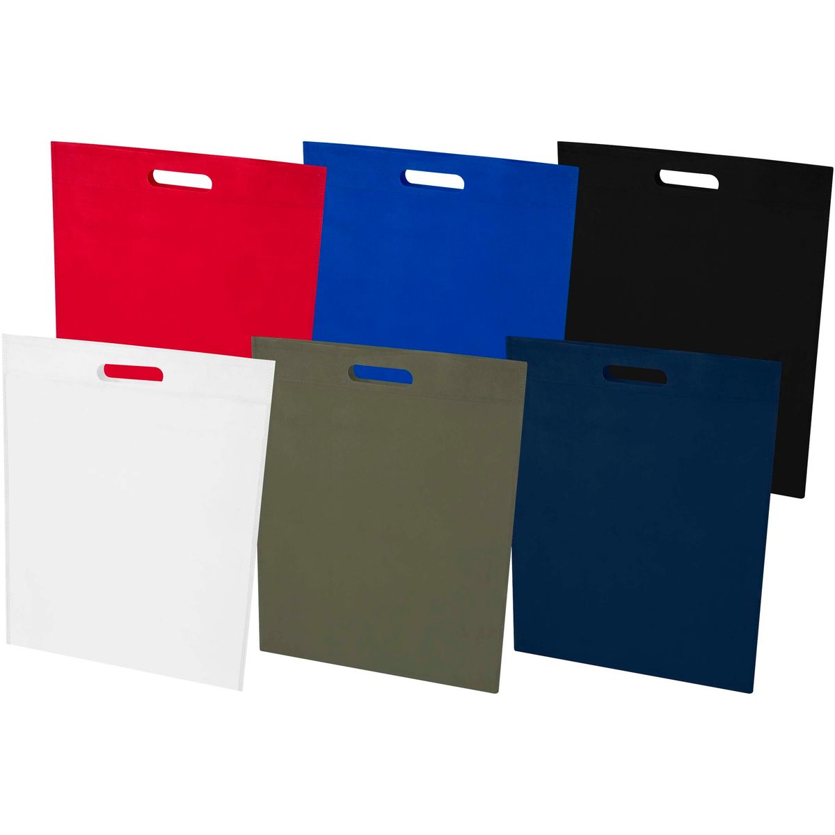 Gerecyclede non-woven draagtassen 5 liter