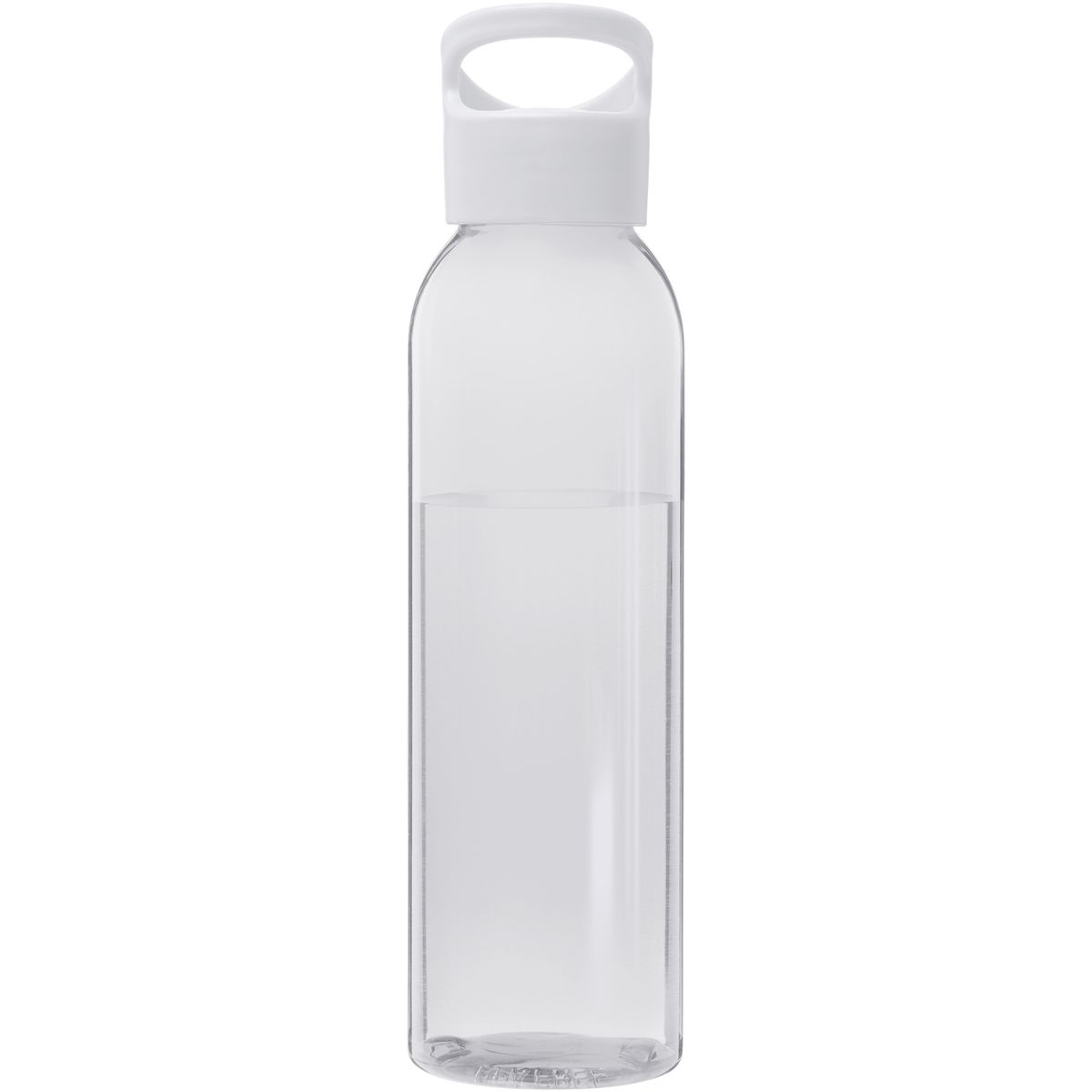 Gerecyclede PET-waterflessen 650 ml met handvat in de dop