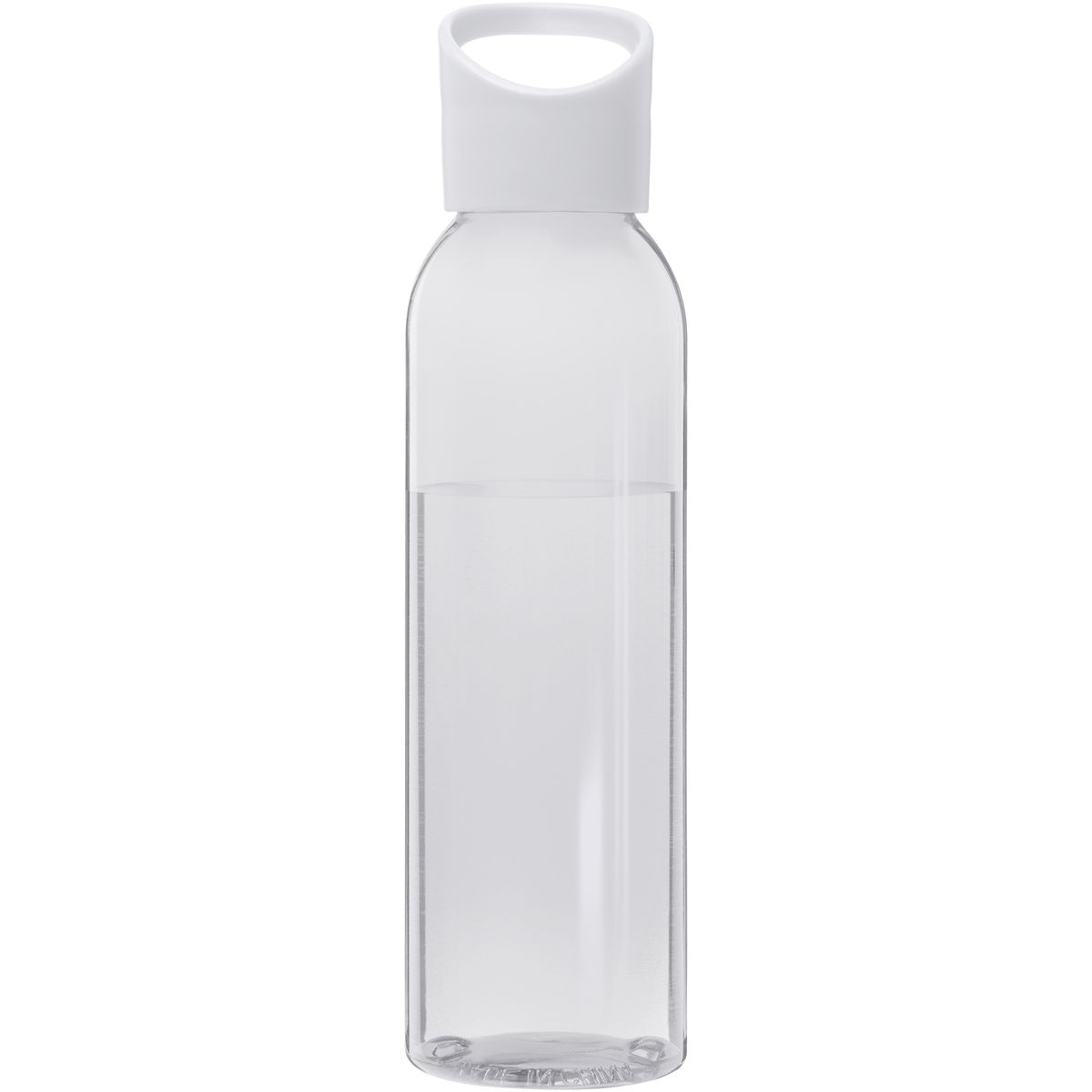 Gerecyclede PET-waterflessen 650 ml met handvat in de dop