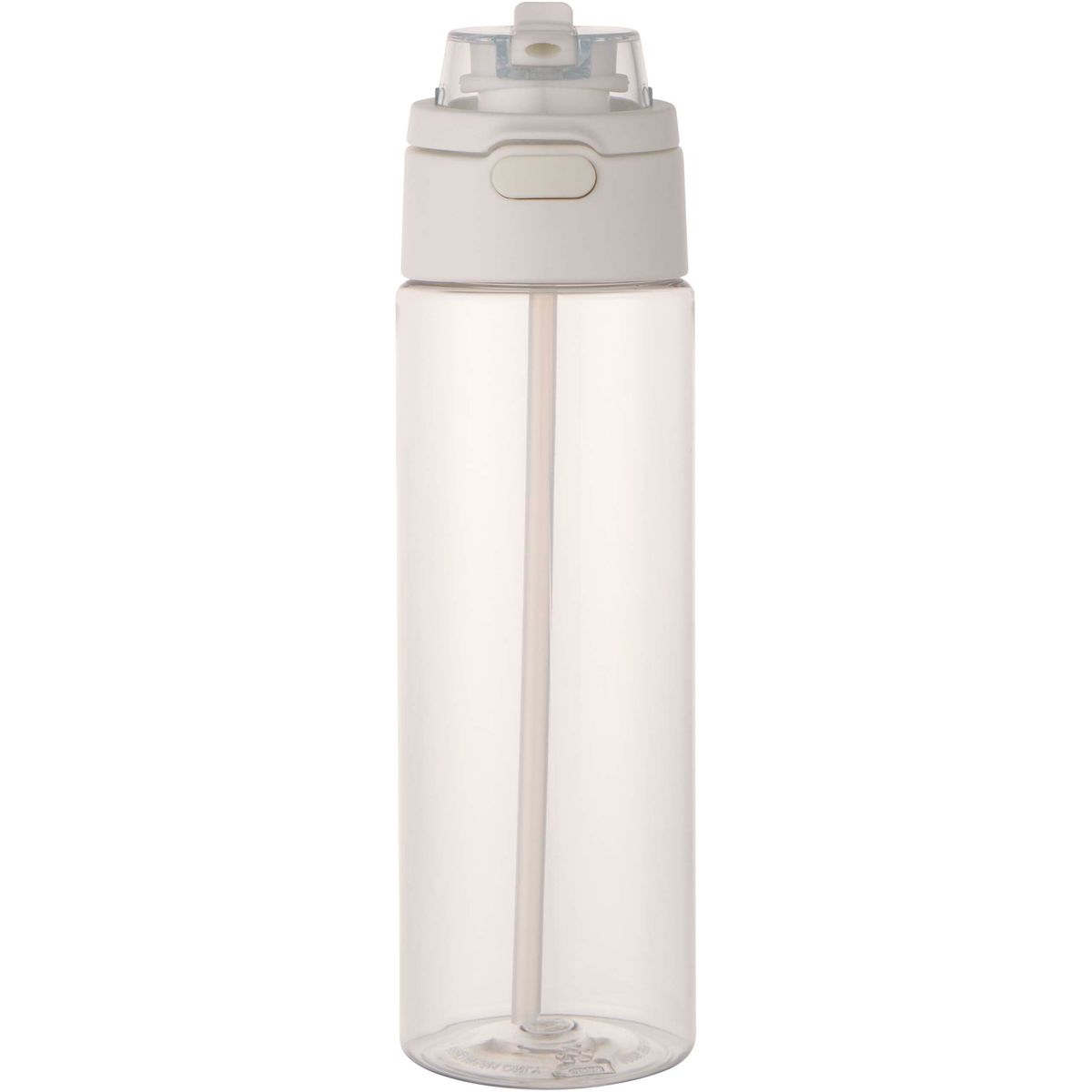 Gerecyclede PET-waterflessen 700 ml met uitklapbaar rietje