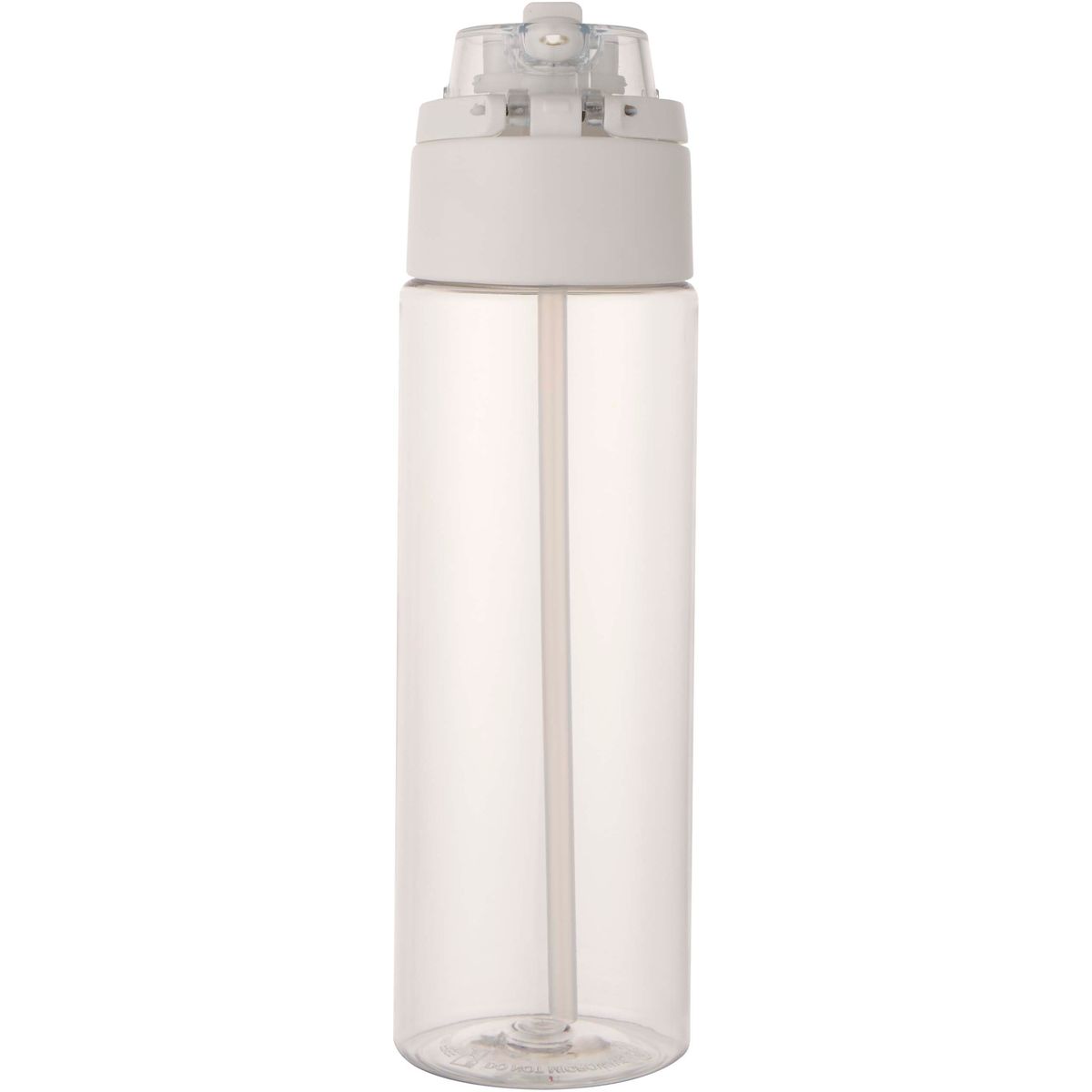 Gerecyclede PET-waterflessen 700 ml met uitklapbaar rietje