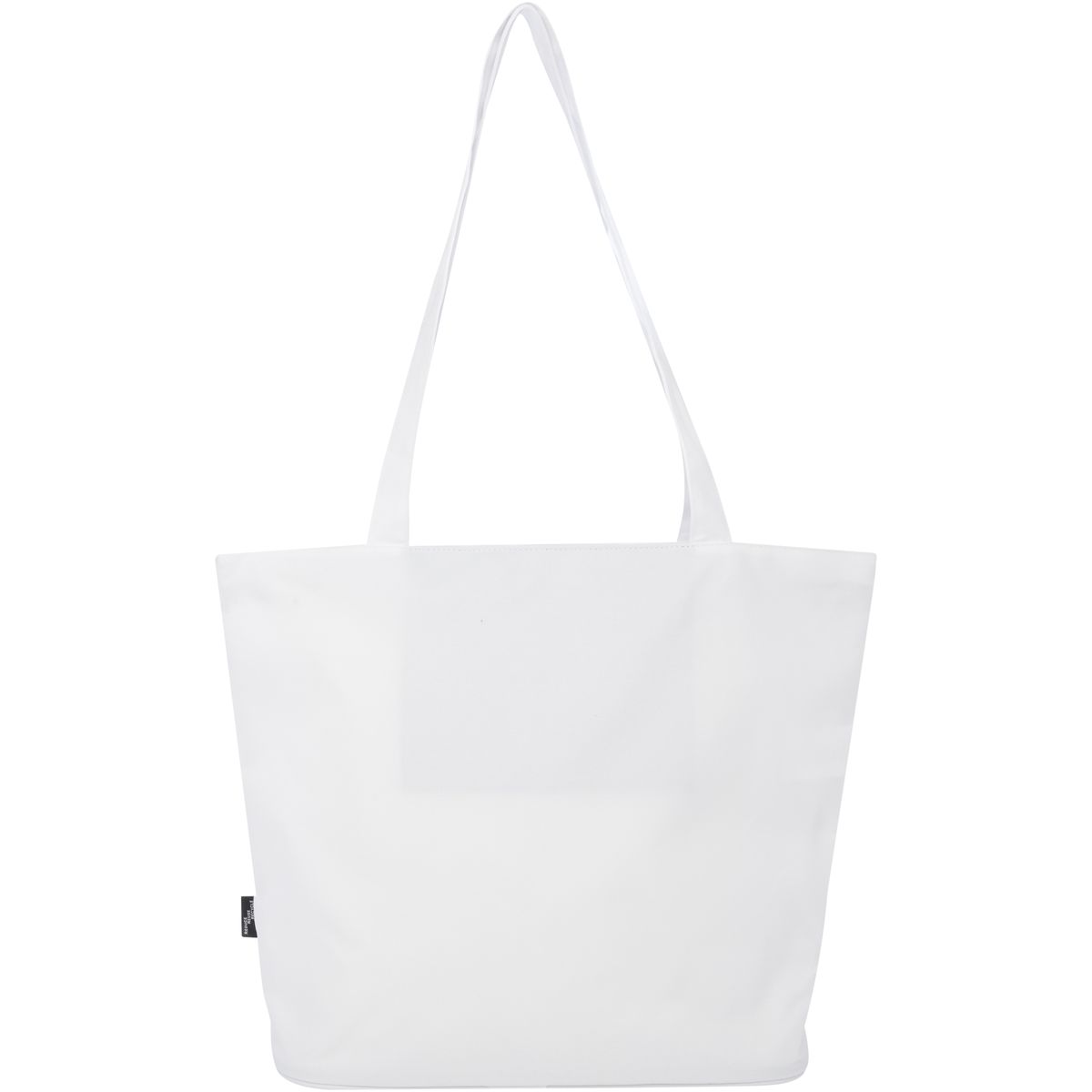 Gerecyclede polyester draagtassen met rits, 20 liter