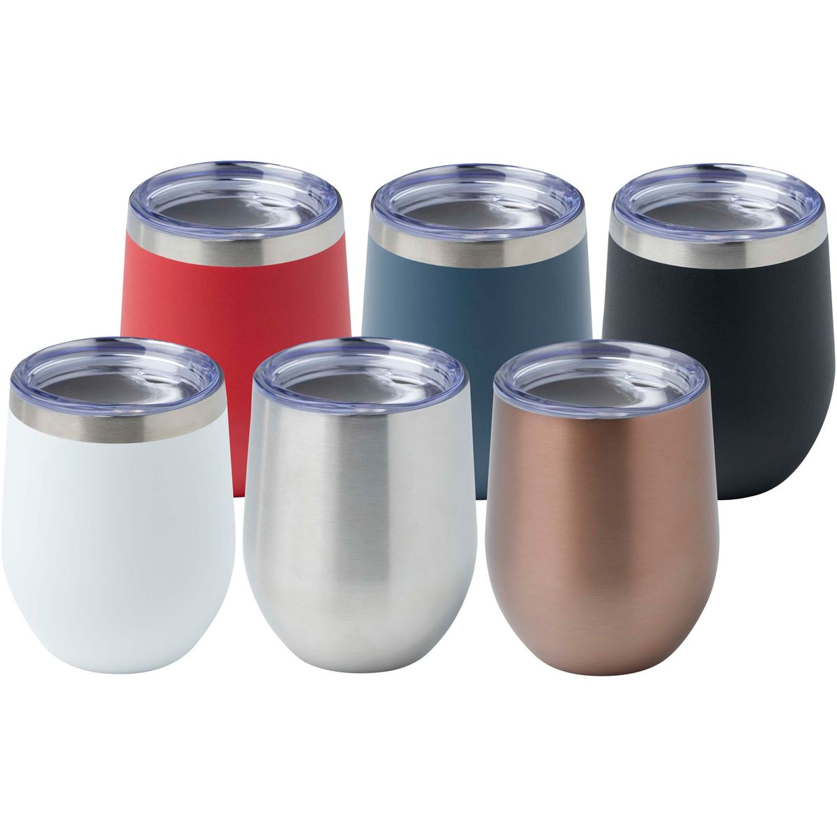 Gerecyclede RVS-thermosbekers 350 ml met koper-vacuümisolatie
