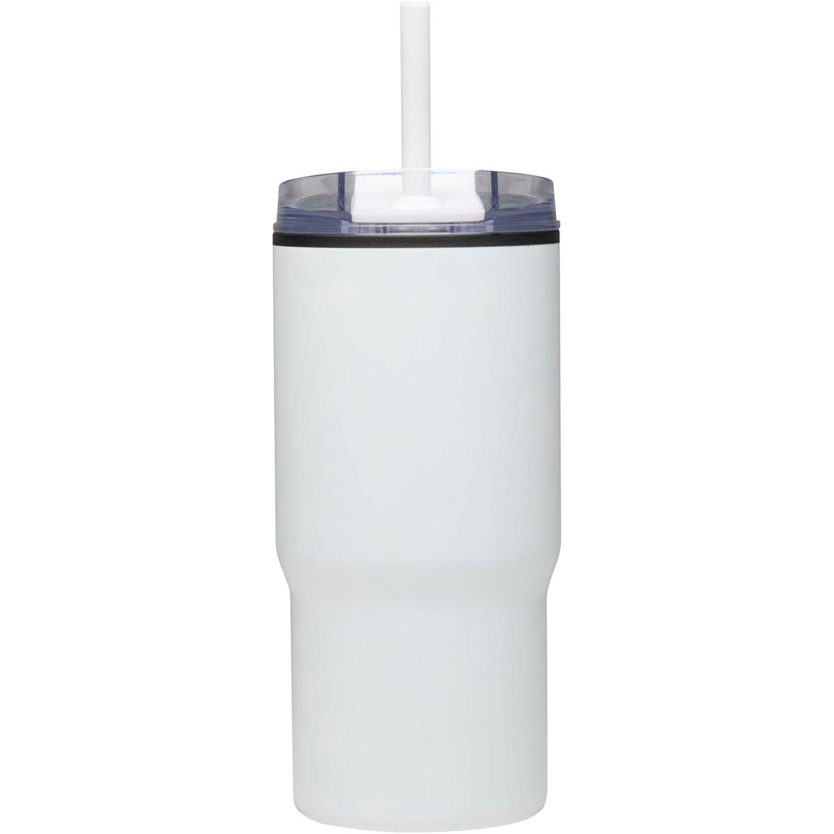 Gerecyclede RVS-thermosbekers 540 ml met rietje