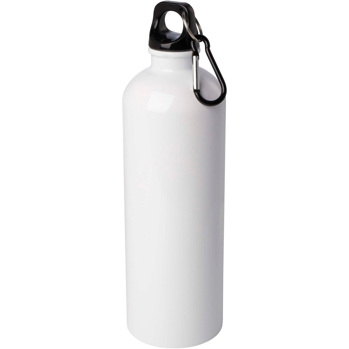 Gerecyclede RVS-waterflessen 750 ml met karabijnhaak