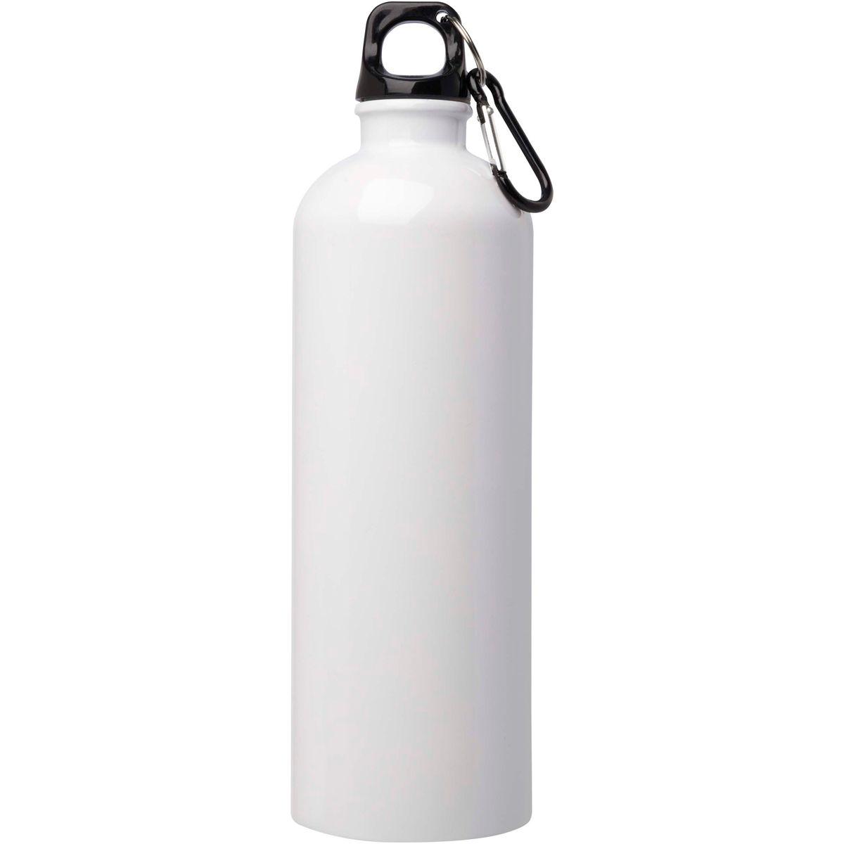 Gerecyclede RVS-waterflessen 750 ml met karabijnhaak