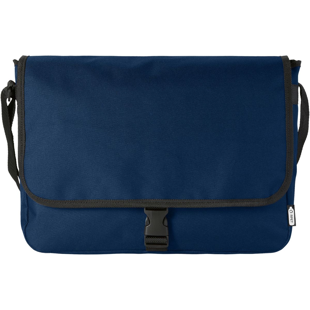 Gerecyclede schoudertassen met klep, 6 liter