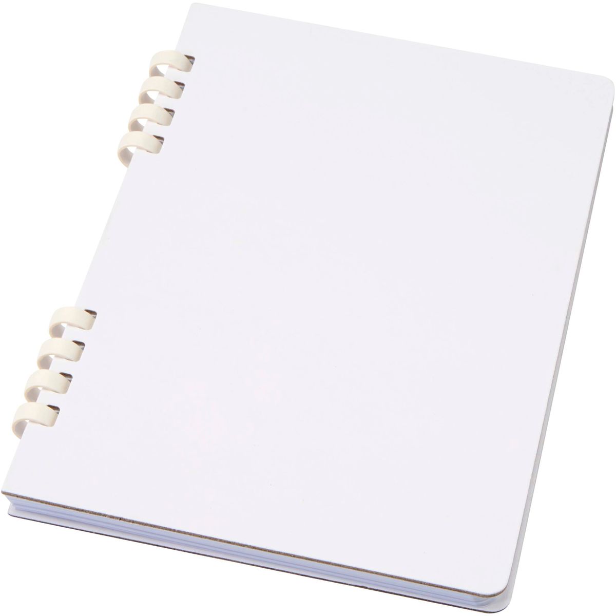 Gerecyclede spiraalnotitieboeken met harde kaft, 14,2 x 21,1 cm