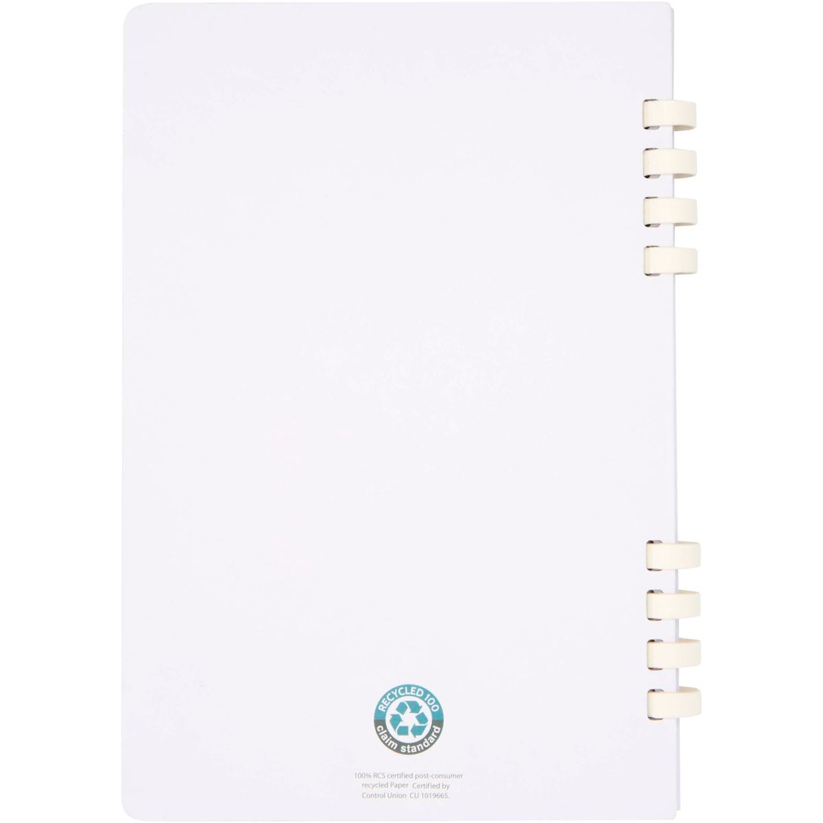 Gerecyclede spiraalnotitieboeken met harde kaft, 14,2 x 21,1 cm