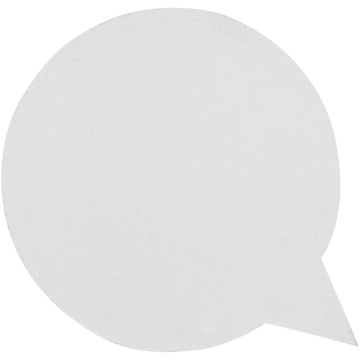 Gerecyclede sticky notes in de vorm van een tekstballon, 50 vellen