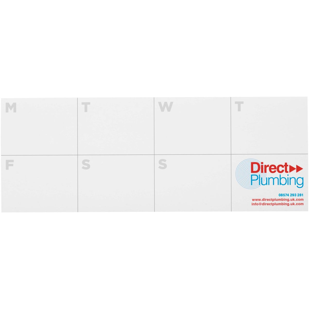 Gerecyclede sticky notes met planner