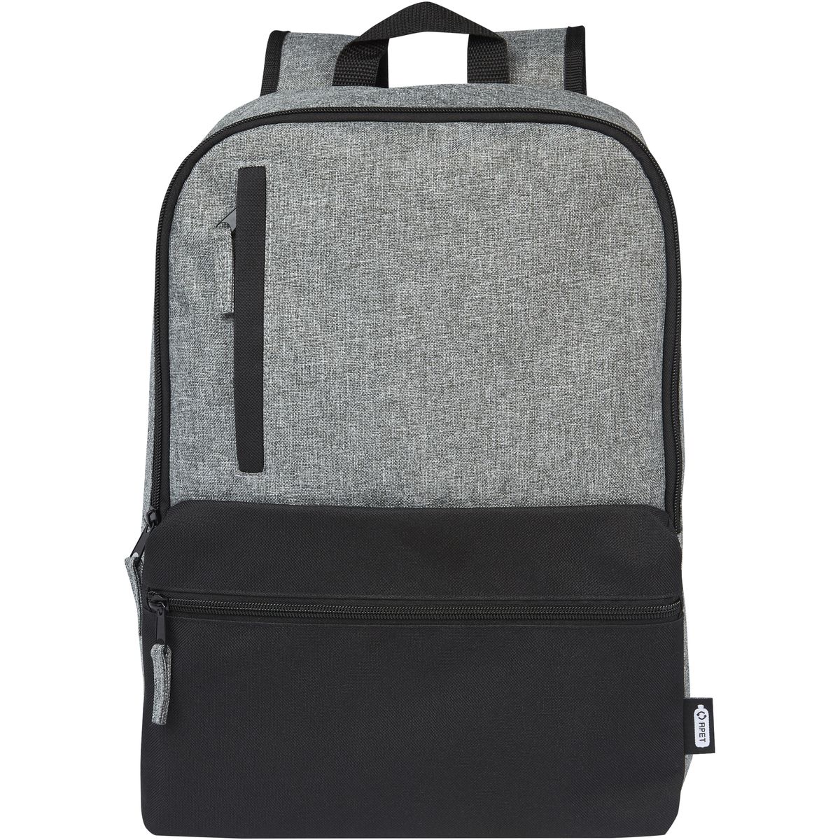 Gerecyclede tweekleurige laptoprugzakken 15 inch, 14 liter