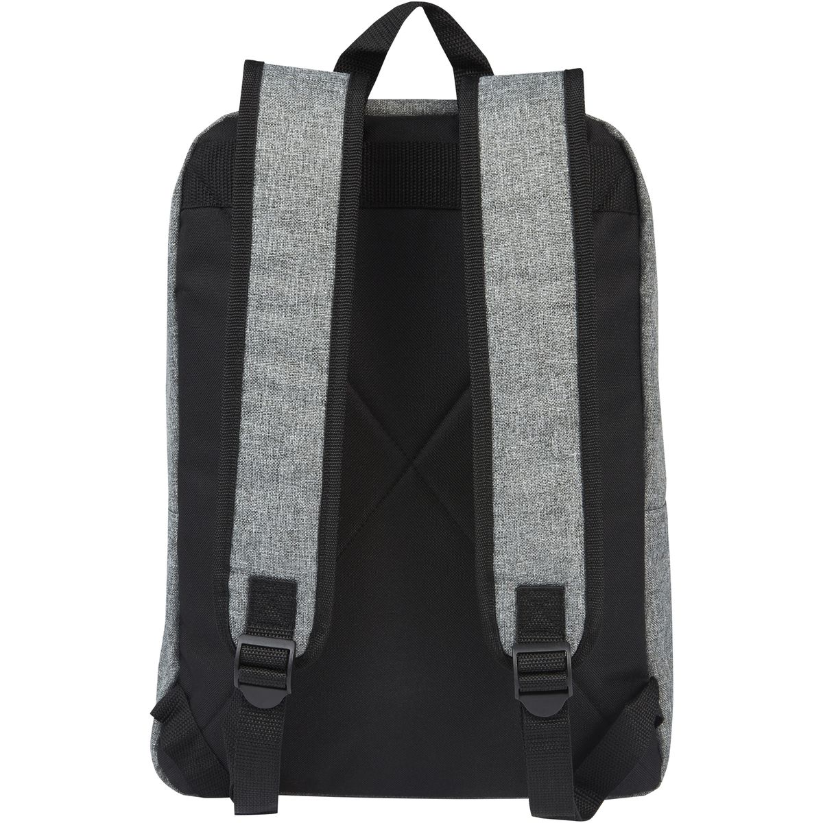 Gerecyclede tweekleurige laptoprugzakken 15 inch, 14 liter
