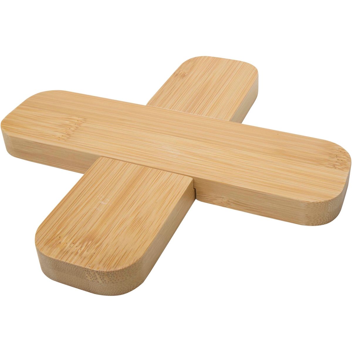 Grote bamboe pannenonderzetters