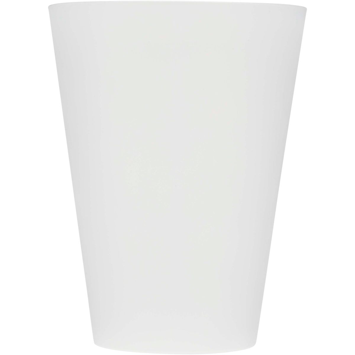 Herbruikbare kunststof bekers 300 ml met matte afwerking