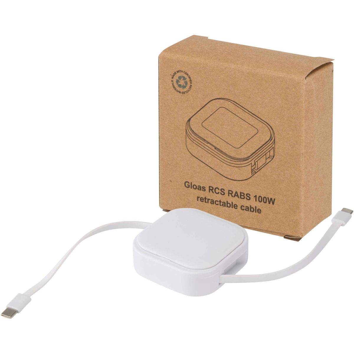 Intrekbare 5-in-1-snellaadkabels 100 W met smartphonetoolkit